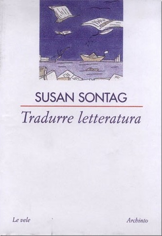 la copertina del libro di susan sontag, tradure letteratura