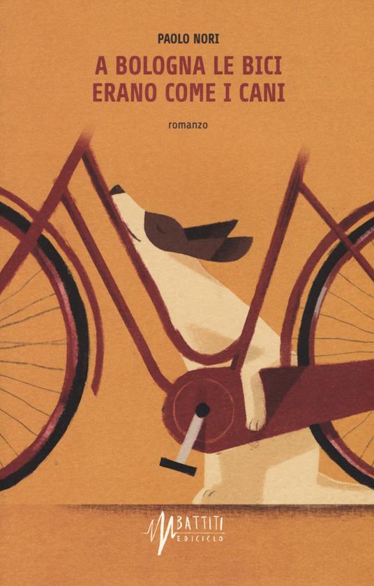 una bicicletta con un uccellino seduto sopra