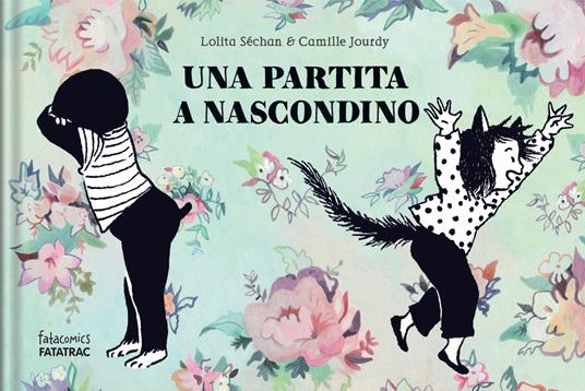 un libro per bambini con l'immagine di un gatto e un cane