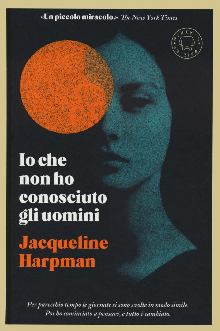 una copertina di un libro con il volto di una donna sullo sfondo