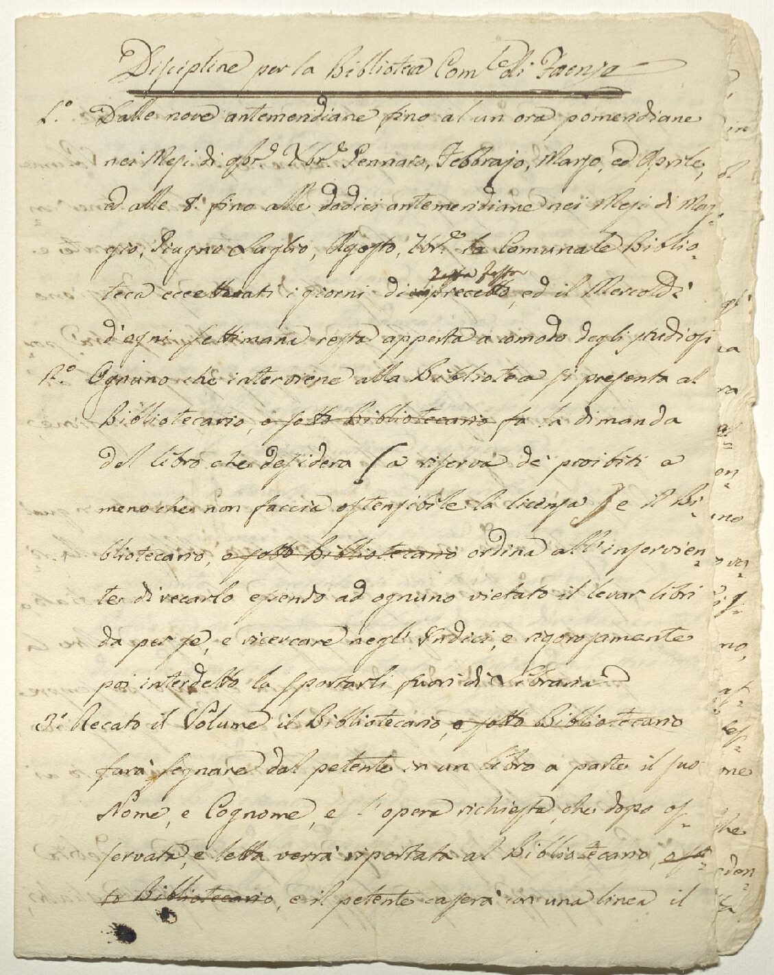 Proposta di regolamento
